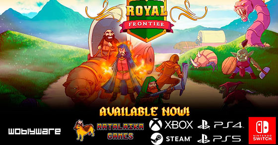 the epic adventure turn-based rpg royal frontier is now available for pc and consoles