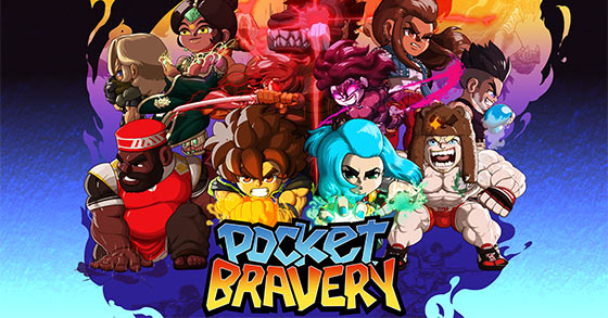 the retro-inspired fighting game pocket bravery is coming to pc and- consoles in 2023