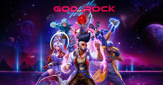 the rhythm-based fighting game god of rock is coming to pc and consoles on april 18th 2023