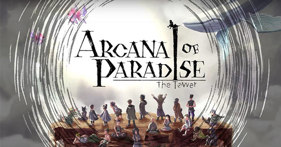 the roguelike deckbuilding adventure arcana of paradise the tower is coming to pc and switch on april 20th 2023