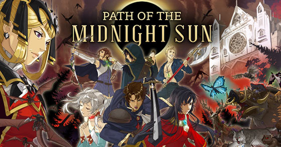 the turn-based rpg adventure path of the midnight sun is coming to pc via steam on january 10th 2023