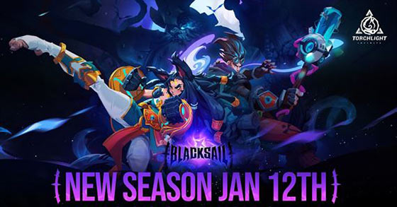torchlight infinite is kicking-off its blacksail season on january 12th 2023