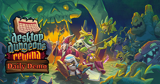 desktop dungeons rewind daily demo is coming to steam for free on january 25th 2023