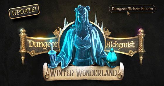 dungeon alchemist isdropping its winter wonderland content update on january 31st 2023