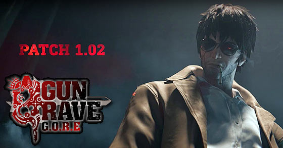 gungrave gore has just released its 1.02 update for pc and consoles