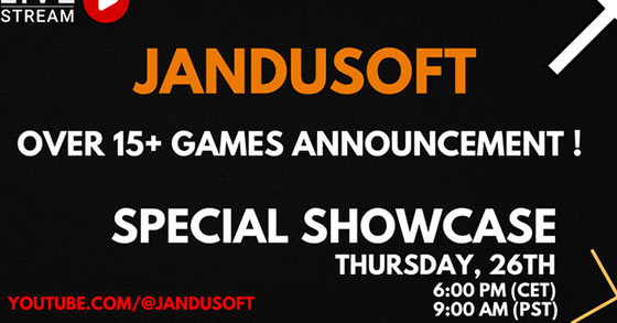 jandusoft showcased plus 15 different game titles during its 2023 special showcase