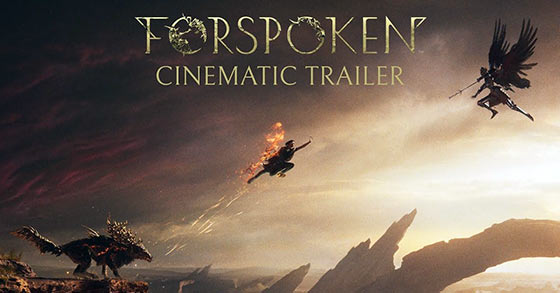 the adventure action rpg forspoken has just released its cinematic trailer