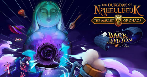 the dungeon of naheulbeuk has just dropped its back to the futon dlc for the nintendo switch