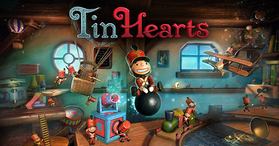 the immersive puzzle adventure game tin hearts is coming to pc and consoles on april 20th 2023