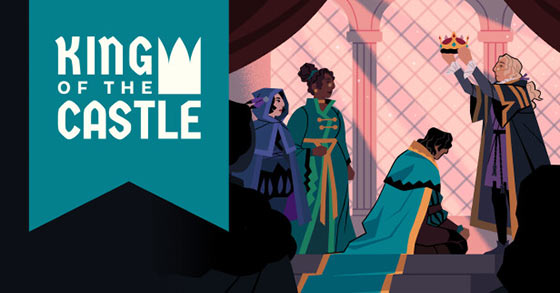 the medieval streaming-led multiplayer game king of the castle is coming to steam on march 2nd 2023