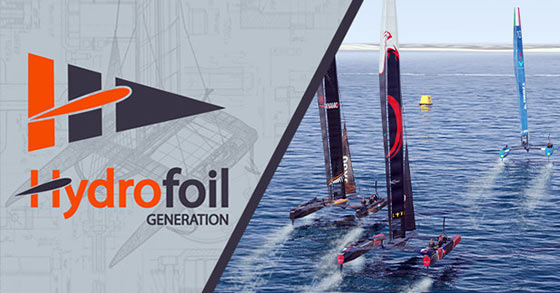 the realistic sailing and foiling sim hydrofoil generation is coming to pc via steam ea in early 2023