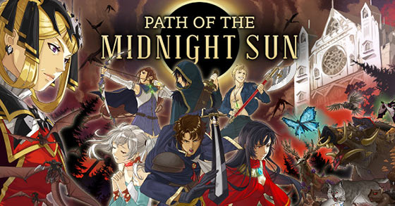 the turn-based rpg adventure path of the midnight sun is available for pc via steam