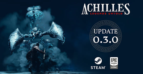 the isometric arpg achilles legends untold has just released its 0.3.0 update for PC