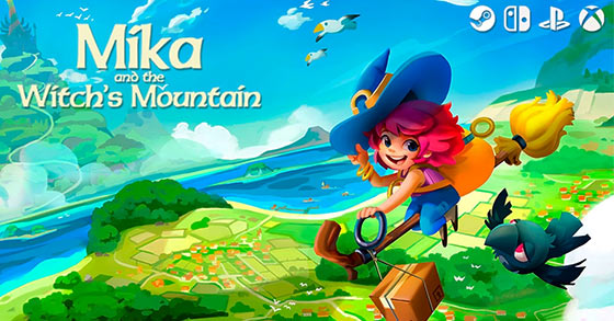 the magical adventure mika and the witchs mountain has just landed on kickstarter
