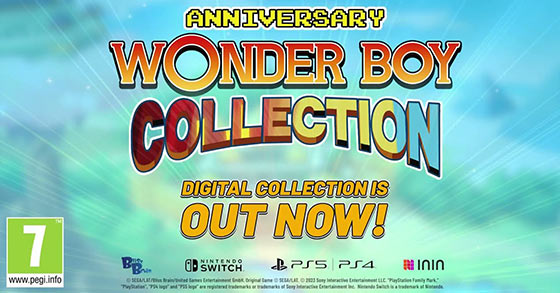 wonder boy anniversary digital edition is now available for playstation and the nintendo switch