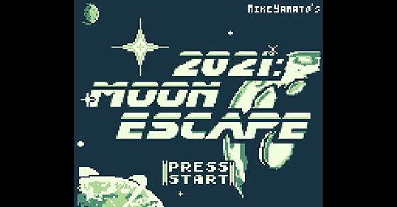 2021 moon escape is now physically and digitally available for game boy