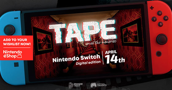tape unveil the memories is coming digitally to the nintendo switch on april 14th 2023