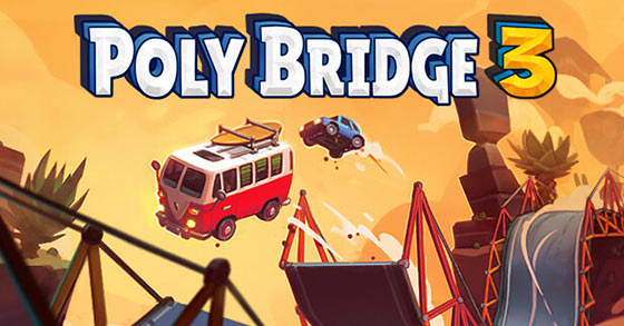 the bridge-engineering puzzle game poly bridge 3 is coming to pc via steam on may 30th 2023
