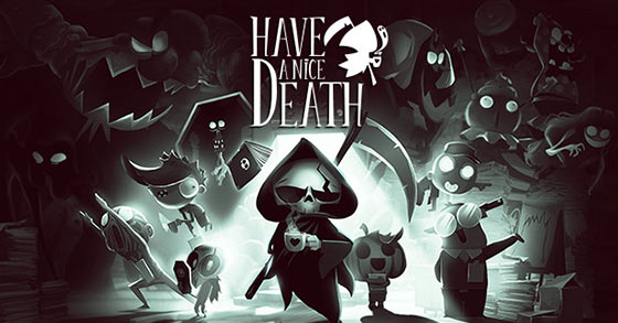 the darkly charming roguelike have a nice death is now available for pc and the nintendo switch