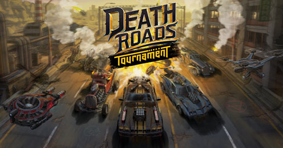 the tactical deckbuilding racer death roads tournament is now available for pc via steam ea