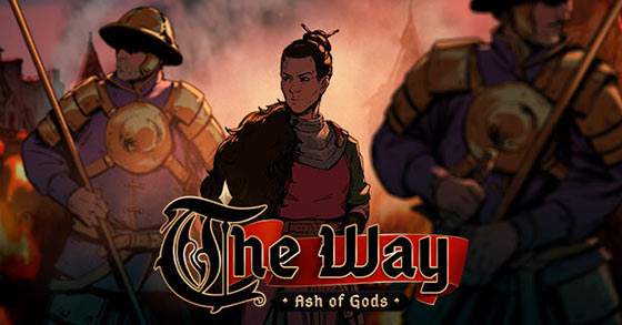 the turn-based strategy card game ash of gods the way is coming to pc via steam on april 27th 2023