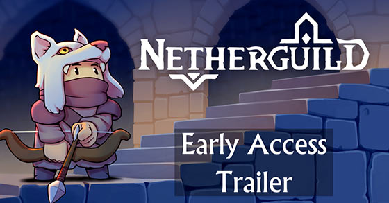 the turn-based tactical roguelite dungeon crawler netherguild is coming to steam ea on march 27th 2023