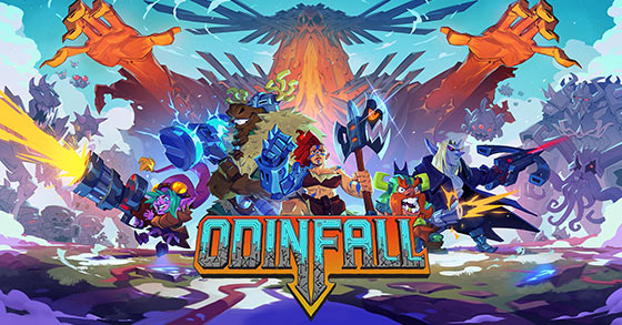 the viking-themed roguelit twin-stick shooter odinfall is coming to pc via steam this summer 2023