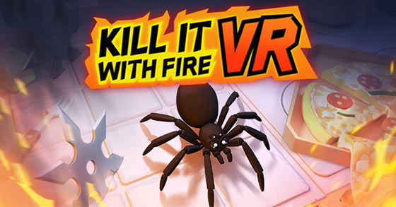 kill it with fire vr is now available via meta quest 2 and steamvr