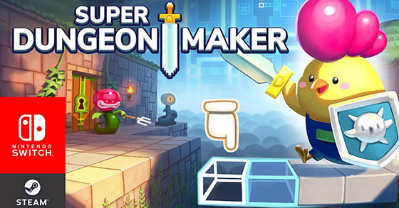 super dungeon maker is coming to pc and the nintendo switch on may 3rd 2023