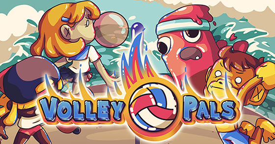 the action-packed arcade volleyball game volley pals is now available for the nintendo switch