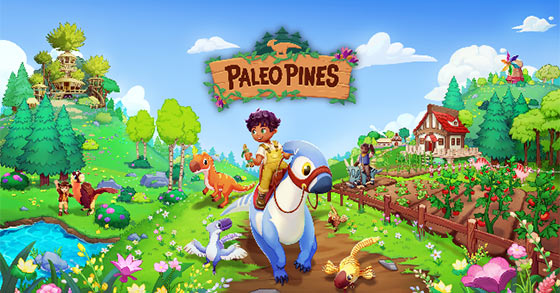 the adorable dino ranch-builder paleo pines is coming to pc and consoles this fall 2023