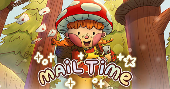 the collect-a-thon platforming adventure mail time is now available for pc via steam and egs