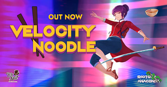 the lightning-fast 3d platformer velocity noodle is now available for consoles