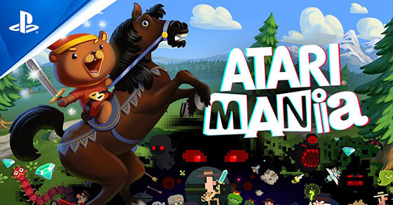 the microgame collection atari mania is now available for the ps5 and ps4