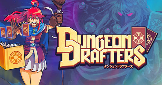 the mystery dungeon adventure card battler rpg dungeon drafters is now available for pc