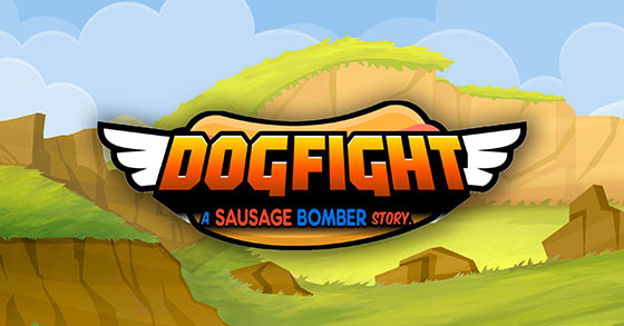the retro arcade shoot-em-up dogfight a sausage bomber story is now available for pc and consoles