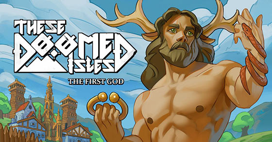 the survival city-builder these doomed isles the first god is coming to pc via steam on may 5th 2023