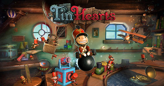 the wholesome puzzle-adventure game tin hearts is now available exclusively for the nintendo switch
