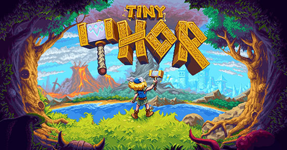 the 16-bit pixel platformer tiny thor is coming to pc via steam on june 5th 2023