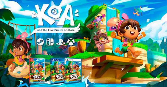 the action-packed adventure koa and the five pirates of mara is now live on kickstarter