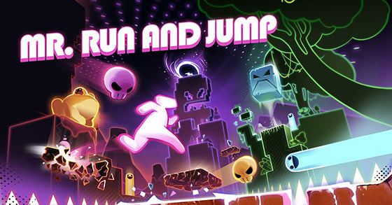 the eye-melting 2d platformer mr run-and-jump is coming to pc and consoles in 2023