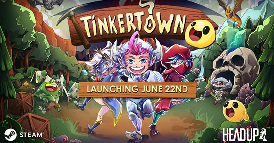the full version of tinkertown is coming to pc via steam on june 22nd 2023