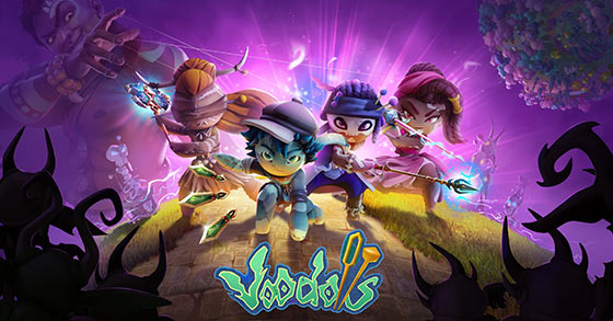 the online co-op tower defense game voodolls is now available for pc
