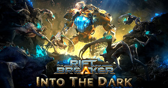 the riftbreaker has just released its into the dark expansion for pc