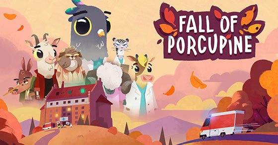 the unique story adventure game fall of porcupine is coming to pc and consoles on june 15th 2023