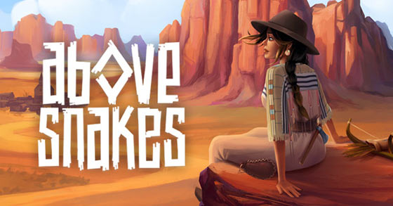 the western-inspired base-builder survival game above snakes is now available for pc via steam