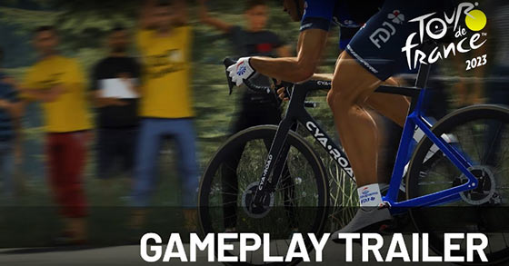 tour de france 2023 has just released its downhill of the moment trailer
