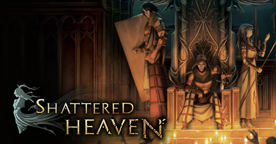 the deck-building roguelite rpg shattered heaven is now available for pc via steam ea