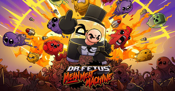 the match-4 puzzler dr fetus mean meat machine is now available for pc and consoles