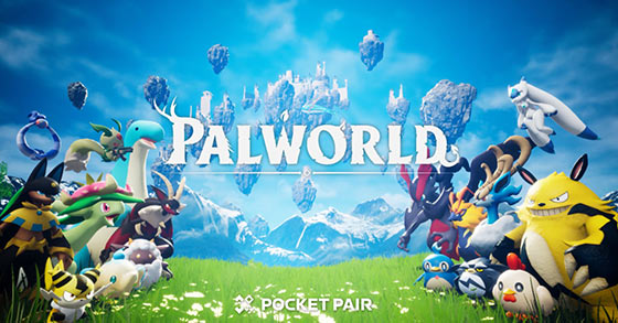the open-world monster collection game palworld is coming to pc via steam ea in january 2024